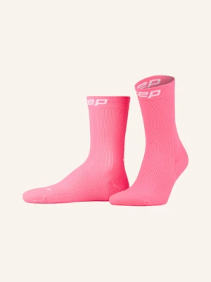 Cep Skarpety Do Biegania Core Run Mid Cut pink