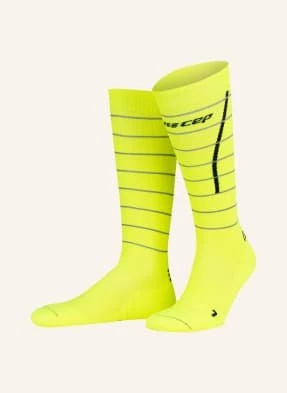 Cep Skarpety Do Biegania Reflective Compression gelb