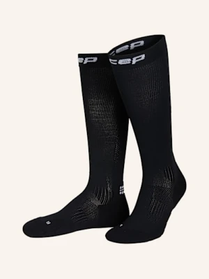 Cep Skarpety Do Biegania The Run Socks Tall schwarz