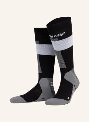 Cep Skarpety Narciarskie Merino Compression - Tall Z Wełną Merino grau