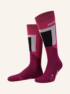 Cep Skarpety Narciarskie Thermo Compression pink
