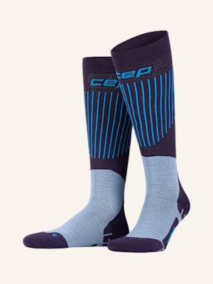 Cep Skarpety Narciarskie Ultralight Compression Light Cushion lila