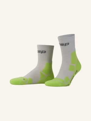 Cep Skarpety Trekkingowe Hiking Mid Cushion Compression – Mid Cut Z Wełną Merynosową grau