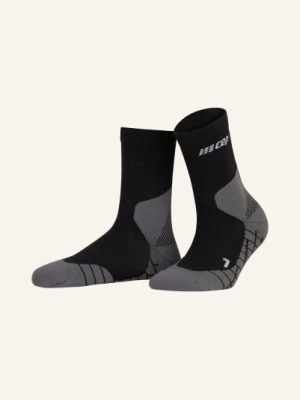 Cep Skarpety Trekkingowe Light Merino Compression – Mid Cut schwarz