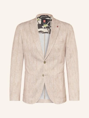 Cg - Club Of Gents Marynarka Cg Carter-J O Kroju Extra Slim Fit beige