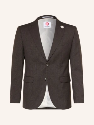 Cg - Club Of Gents Marynarka Cg Paul Slim Fit braun 73 DUNKELBRAUN