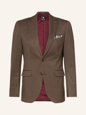 Cg - Club Of Gents Marynarka Garniturowa Cg Calvin O Kroju Slim Fit, Wykonana Z Dżerseju braun 73 DUNKELBRAUN