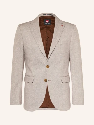 Cg - Club Of Gents Marynarka Garniturowa Cg Colvin O Kroju Slim Fit, Wykonana Z Dżerseju beige