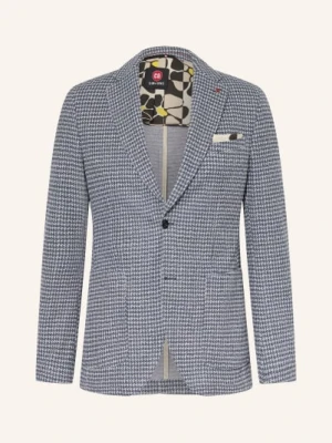 Cg - Club Of Gents Marynarka Z Dżerseju Cg Carter O Kroju Slim Fit blau