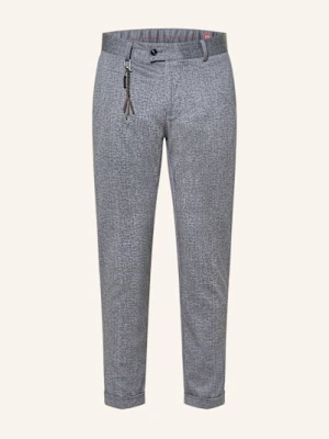 Cg - Club Of Gents Spodnie Garniturowe Cg Clow Slim Fit Z Dżerseju blau