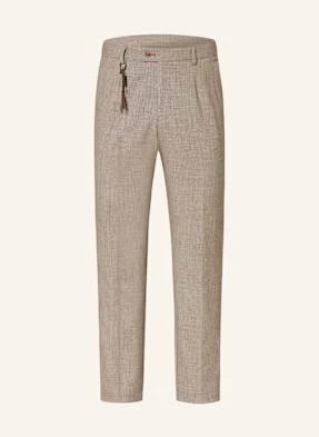 Cg - Club Of Gents Spodnie Garniturowe Cg Orlando Slim Fit grau