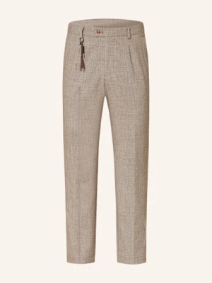 Cg - Club Of Gents Spodnie Garniturowe Cg Orlando Slim Fit grau