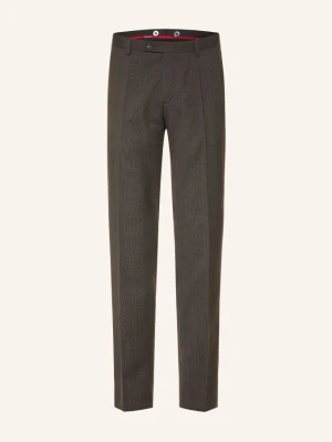 Cg - Club Of Gents Spodnie Garniturowe Cg Paco Slim Fit braun 73 DUNKELBRAUN