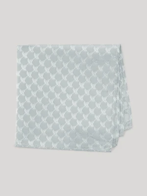 Chabrowa jedwabna poszetka w kolorze jasnozielonym Joop