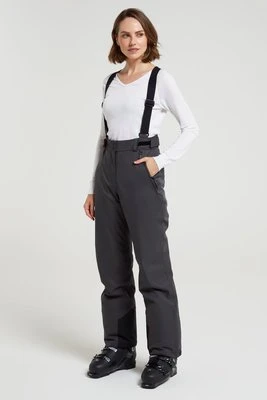 Chalet Extreme damskie wodoodporne spodnie narciarskie - Grey Mountain Warehouse