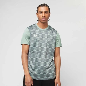 Under Armour Challenger Training Print Short Sleeve Tee mężczyźni T-Shirty i Polo zielony rozmiar Odzież