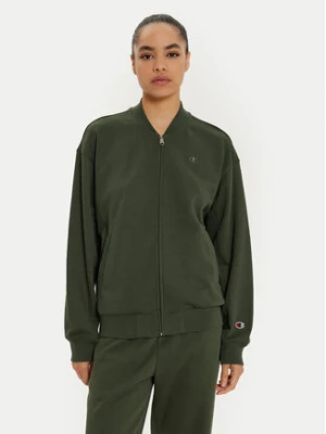 Champion Bluza 117542 Zielony Loose Fit
