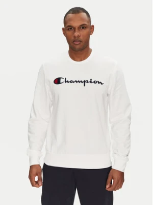 Champion Bluza 220727 Biały Slim Fit