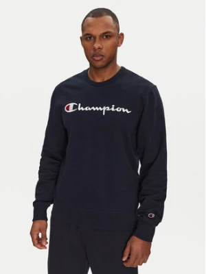 Champion Bluza 220727 Granatowy Slim Fit