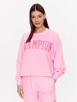 Champion Bluza Bookstore 116082 Różowy Relaxed Fit