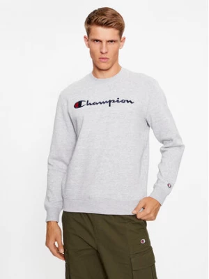 Champion Bluza Crewneck Sweatshirt 219204 Szary Comfort Fit