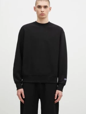 Champion bluza Crewneck Sweatshirt męska kolor czarny gładka 220707