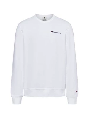 Champion Bluza męska Mężczyźni Bawełna biały nadruk,