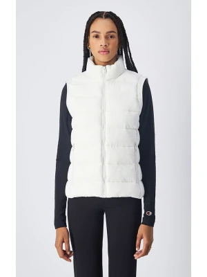 Champion Kamizelka pikowana w kolorze białym rozmiar: M