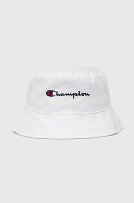 Champion kapelusz bawełniany kolor biały bawełniany 805975