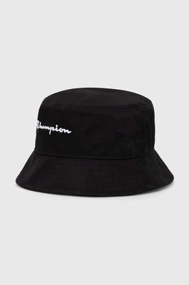 Champion kapelusz bawełniany kolor czarny bawełniany 805975