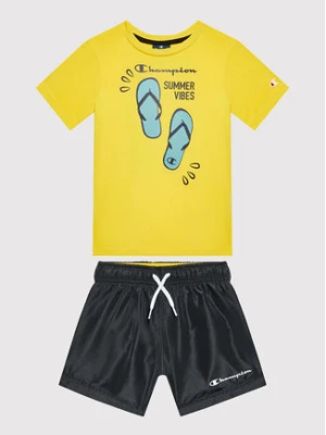 Champion Komplet t-shirt i szorty sportowe 306050 Kolorowy Regular Fit