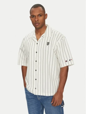 Champion Koszula 221041 Écru Regular Fit Kremowy