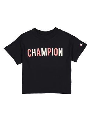 Champion Koszulka w kolorze czarnym ze wzorem rozmiar: 158/164
