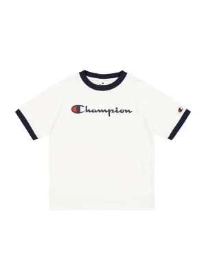 Champion Koszulka w kolorze kremowo-granatowym rozmiar: 158/164