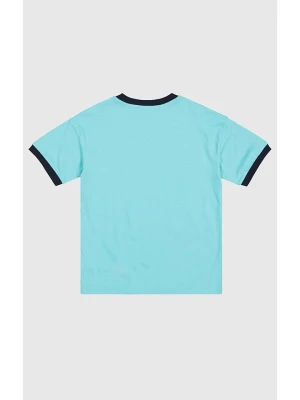Champion Koszulka w kolorze turkusowo-granatowym rozmiar: 146/152