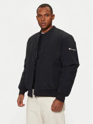 Champion Kurtka bomber 220344 Czarny Regular Fit