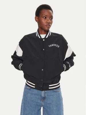 Champion Kurtka bomber Yankees 116470 Czarny Loose Fit