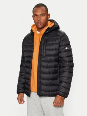 Champion Kurtka puchowa 220340 Czarny Regular Fit