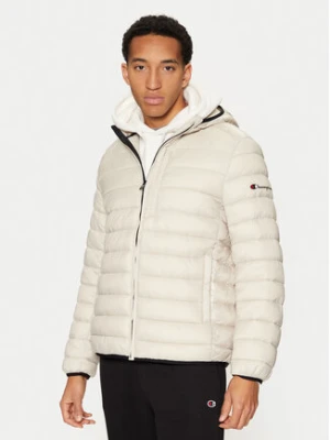 Champion Kurtka zimowa 220340 Écru Regular Fit