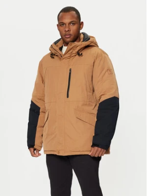 Champion Kurtka zimowa 220355 Brązowy Regular Fit