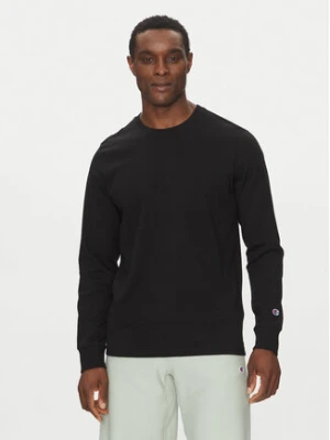 Champion Longsleeve 221164 Czarny Loose Fit