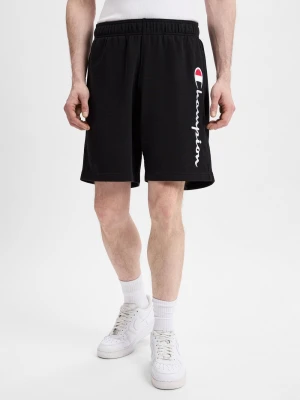 Champion Męskie spodenki dresowe Mężczyźni czarny jednolity,