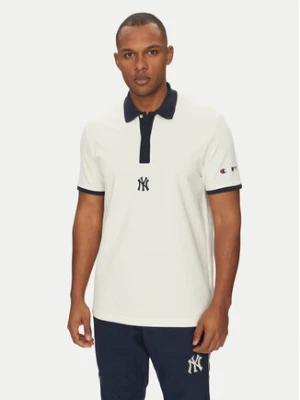 Champion Polo 221044 Biały Regular Fit