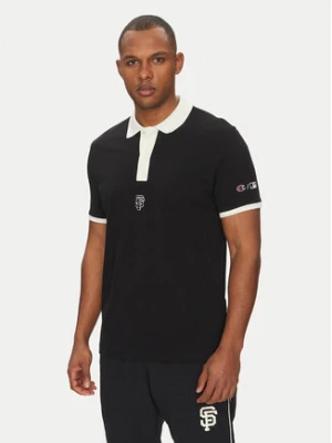 Champion Polo 221044 Czarny Regular Fit