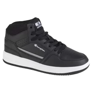 Champion Rebound Evolve Mid S21912-CHA-KK001, Męskie, Czarne, buty sneakers, skóra syntetyczna, rozmiar: 44,5