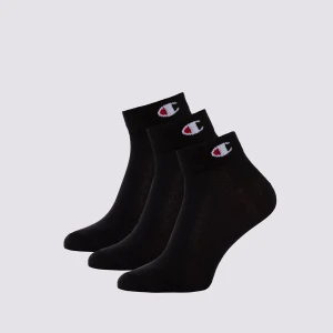 Champion Skarpety 3Pk Quarter Socks czarny