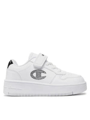 Champion Sneakersy Rebound Platform Glitter G Ps Low Cut Shoe S32830-CHA-WW009 Biały