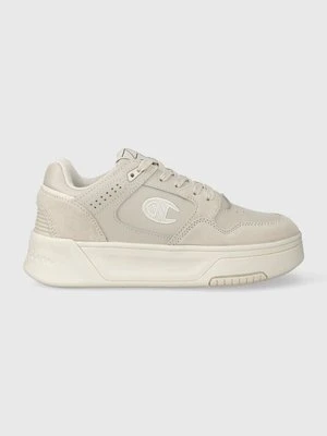 Champion sneakersy skórzane Z80 PLATFORM SL Low kolor beżowy