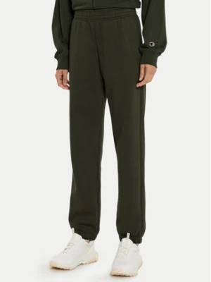 Champion Spodnie dresowe 117583 Zielony Regular Fit