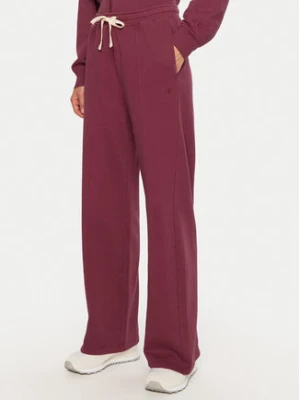 Champion Spodnie dresowe 117638 Czerwony Wide Leg